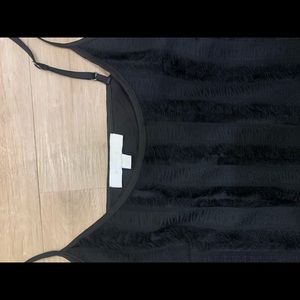 Asymmetrical fringe dress